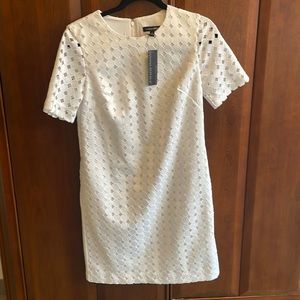 Banana Republic White Shift Dress
